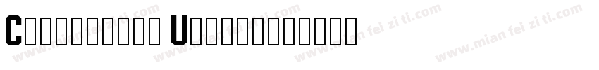 Christians United字体转换